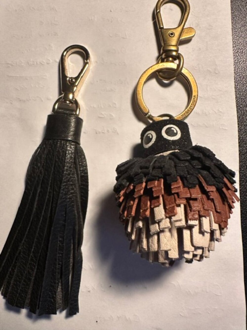 bag charms/keyring